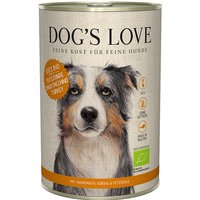 Dogs Love Dog`s Love BIO 6x400g Pute mit Amaranth & Kürbis