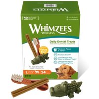 WHIMZEES przysmaki dentystyczne dla dorosłych psów, opakowanie ekonomiczne L