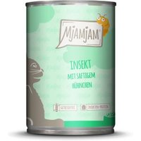 MjAMjAM mokra karma dla kota dorosłego 6x400 g Owady z soczystym kurczakiem
