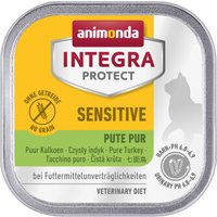 animonda Integra Protect nourriture humide chat, adulte, Sensitive Pure dinde 16x100 g