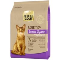 SELECT GOLD Sensitive Digestion Croquettes pour Chat Adulte Mélange d’insectes 2,5 kg