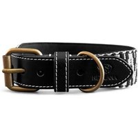 Hey Lana Premium Halsband Gepolstert schwarz/ weiß S