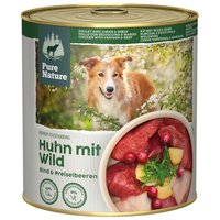 Pure Nature Adult 6x800g Wild & Huhn