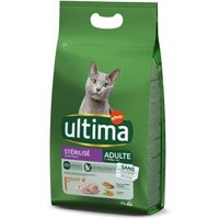 Ultima croquettes Chat Stérilisé Adulte Poulet 3 kg
