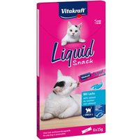 Vitakraft Friandise liquide Cat 11x6 pièces au saumon 66x15 g
