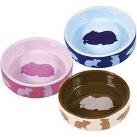 Trixie Miska ceramiczna z motywem gryzoni, różne kolory 80 ml