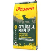 Josera Geflügel & Forelle für sehr aktive Hunde 12,5 kg
