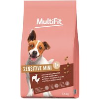 MultiFit Sensitive aliments secs pour chien Adult Mini agneau, poulet & riz 2,5 kg