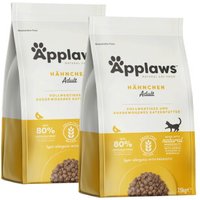 Applaws Croquettes pour chat adulte Poulet 2x7,5 kg