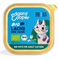 Edgard & Cooper Edgard&Cooper Nassfutter Katze Adult Paté Bio Lachs & Huhn 16x85 g