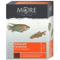 MORE FOR FISH Mahanadi Farbfutter 100 g