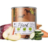 FAVLY Petfood Nassfutter Pferd mit Zucchini, Süßkartoffel & Birne 24x800 g