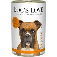 DOG'S LOVE Adult Classic 6x400g Pute,Apfel,Zucchini&Wallnussöl