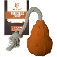 Wildfang ® Naturkautschuk Wurfspielzeug - Wurfkürbis "Winnie"