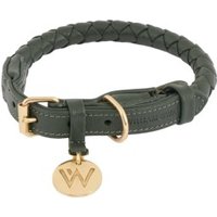 William Walker Hundehalsband Twisted Dark Moss S