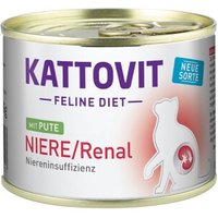 KATTOVIT Feline Diet Niere/Renal 12x185g Pute KATTOVIT Feline Diet Niere/Renal 12x185g Pute
