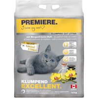 PREMIERE Litière agglomérante Excellent, parfum frais du matin 12 kg