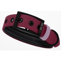 THE DOG IDEA Biothane Halsband Bordeaux pfirsich XS
