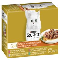 Fressnapf GOURMET Gold Zarte Häppchen 4x85g