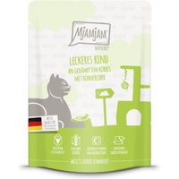 MjAMjAM nourriture humide pour chat adulte Quetschie Bœuf 6x300 g