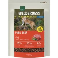 REAL NATURE WILDERNESS croquettes pour chat, adulte, pur bœuf 2,5 kg