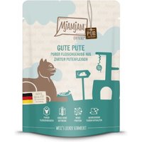 MjAMjAM nourriture humide pour chat adulte, Quetschie pur plaisir de viande 6x300 g Dinde