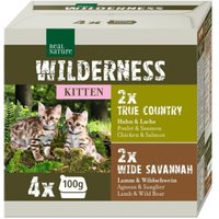 REAL NATURE WILDERNESS Kitten Multipack 4x100g