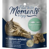 MOMENTS Snack Chat Filet Bouchées Thon et blanchailles 12x50 g