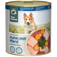 Pure Nature Adult 6x800g Pferd & Huhn