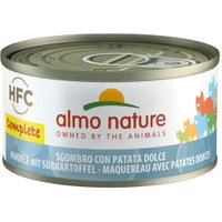 Almo nature Almo Complete HFC Makrele mit Süßkartoffel 24x70 g · Produktbild von Fressnapf
