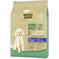 SELECT GOLD Sensitive aliments secs pour chien Mini Buffle domestique et tapioca 4 kg