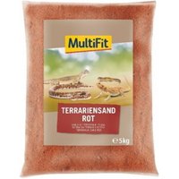 MultiFit Sable de terrarium 5 kg rouge