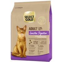 SELECT GOLD Sensitive Digestion Croquettes pour Chat Adulte Volaille & riz 2,5 kg