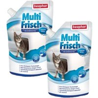 Beaphar Multi-Fraîcheur pour bacs à litière 400 g 2 Brise fraîche