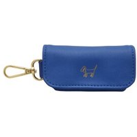 Barkalot Kotbeutelhalter Veganes Leder blau
