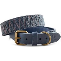 Hey Lana Premium Halsband Gepolstert blau/ grau M