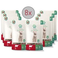 Fellicita Rind Fleischstreifen 8x 50g Fellonis Katzensnacks