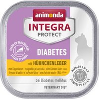 animonda Integra Protect nourriture humide chat, adulte, diabète Foie de poulet 16x100 g