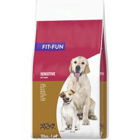 FIT+FUN Croquettes Chien Adulte Sensible à l'Agneau 10 kg