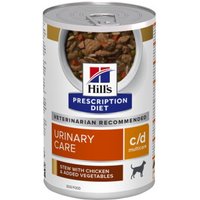 Hill's Prescription Diet c/d Multicare Ragout pour chien au poulet et légumes ajoutés 12x354 kg