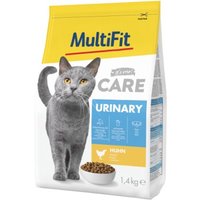 MultiFit Care Croquettes pour chat, Adulte, Urinaire, Poulet 1,4 kg