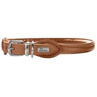 Hunter Halsband Round & Soft Elk Petit cognac 37 cm