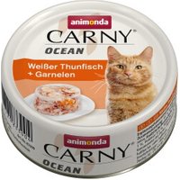 animonda Carny Nourriture humide pour chat Adulte Ocean Thon et crevettes 12x80 g