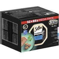 Sheba Mega-Pack Classics in Pastete Fisch Variation 32x85g Sheba Mega-Pack Classics in Pastete Fisch Variation 32x85g
