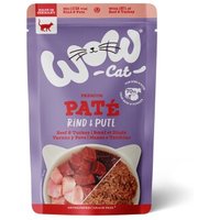WOW Cat Adult 12x125 g Rundvlees en kalkoen