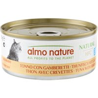 Almo nature HFC Natural nourriture humide pour chat Thon aux crevettes 24x150 g