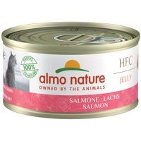 Almo nature Jelly Cat saumon 24x70 g