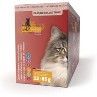 Catz finefood Nassfutter Katze Classic Collection Adult 12x85 g Multipack 1