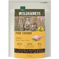REAL NATURE WILDERNESS nourriture sèche pour chat, chaton, Pure Chicken 2,5 kg