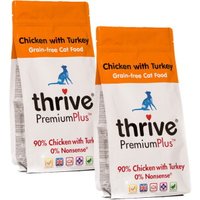 Thrive Croquettes chat Cat PremiumPlus 2x1,5 kg